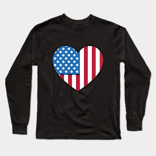 American Heart Long Sleeve T-Shirt